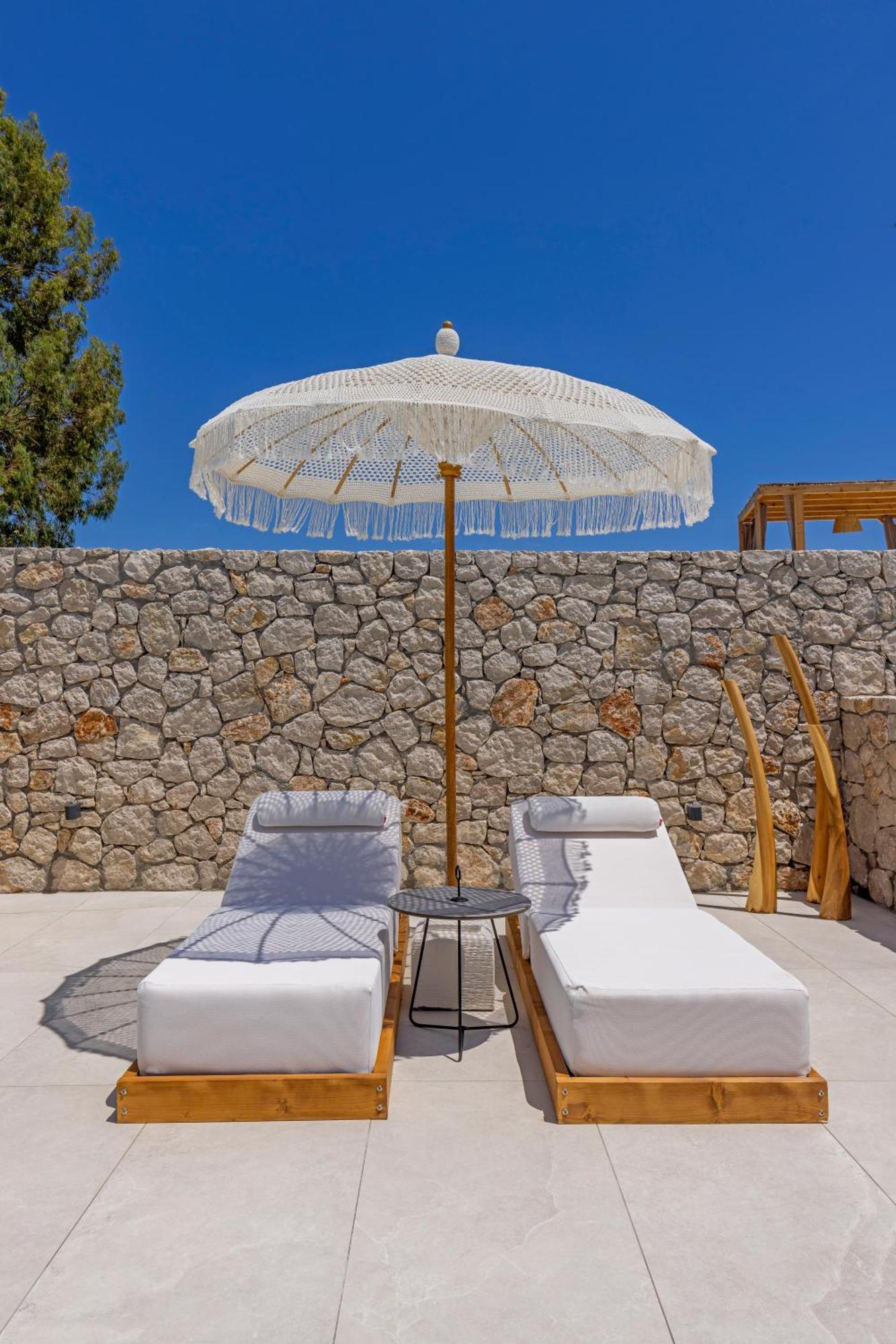 Milos Villas Complex Πεύκος Εξωτερικό φωτογραφία
