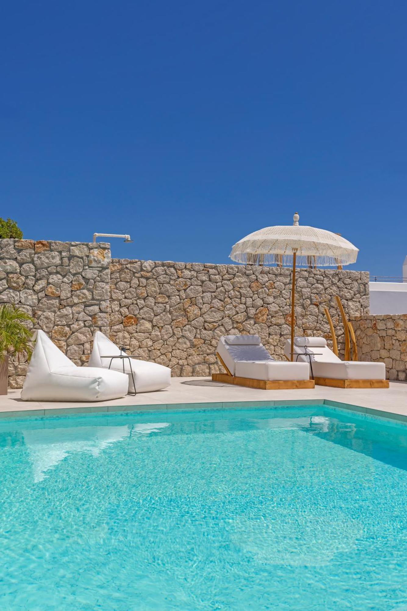 Milos Villas Complex Πεύκος Εξωτερικό φωτογραφία