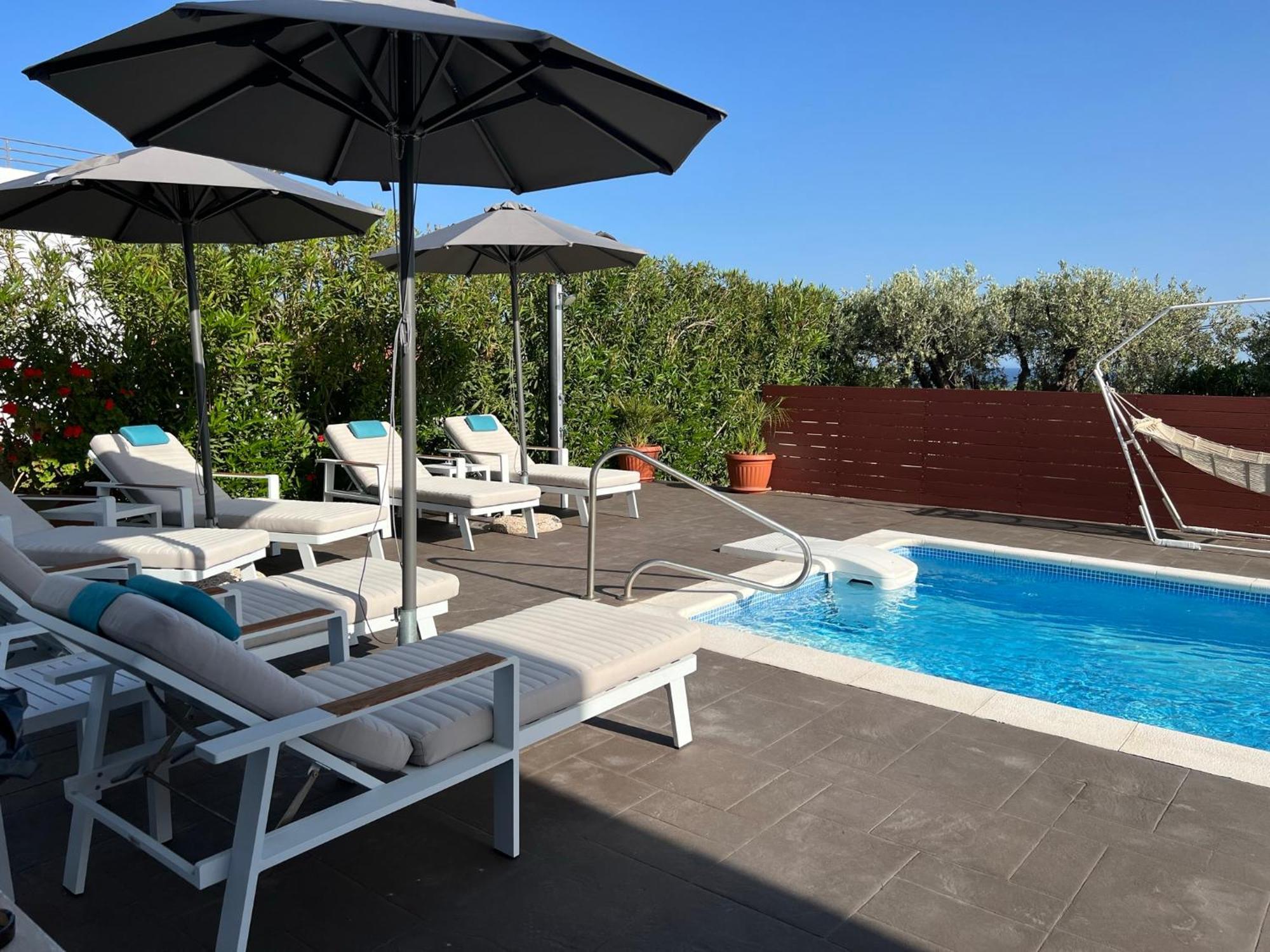 Milos Villas Complex Πεύκος Εξωτερικό φωτογραφία