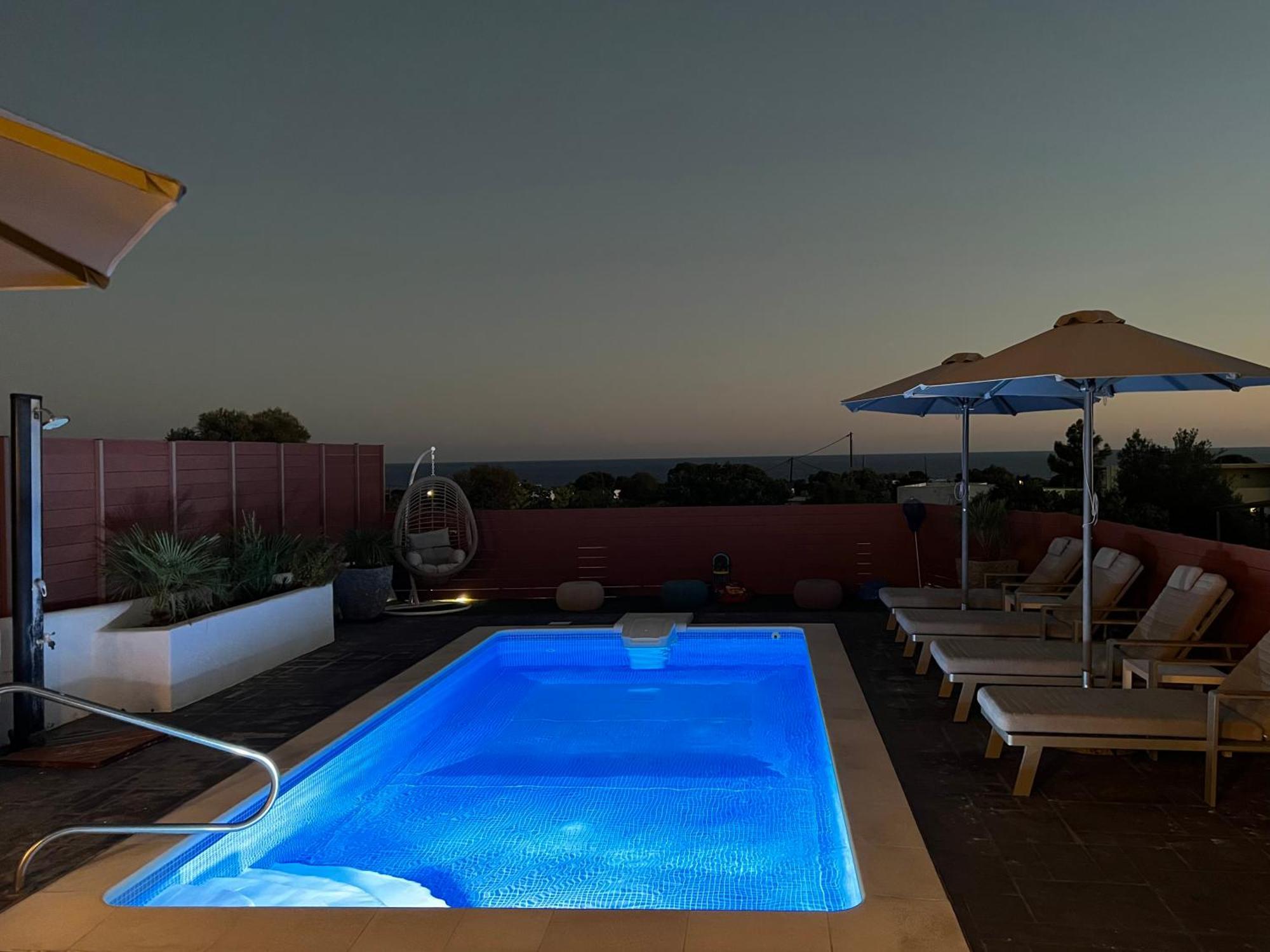 Milos Villas Complex Πεύκος Εξωτερικό φωτογραφία