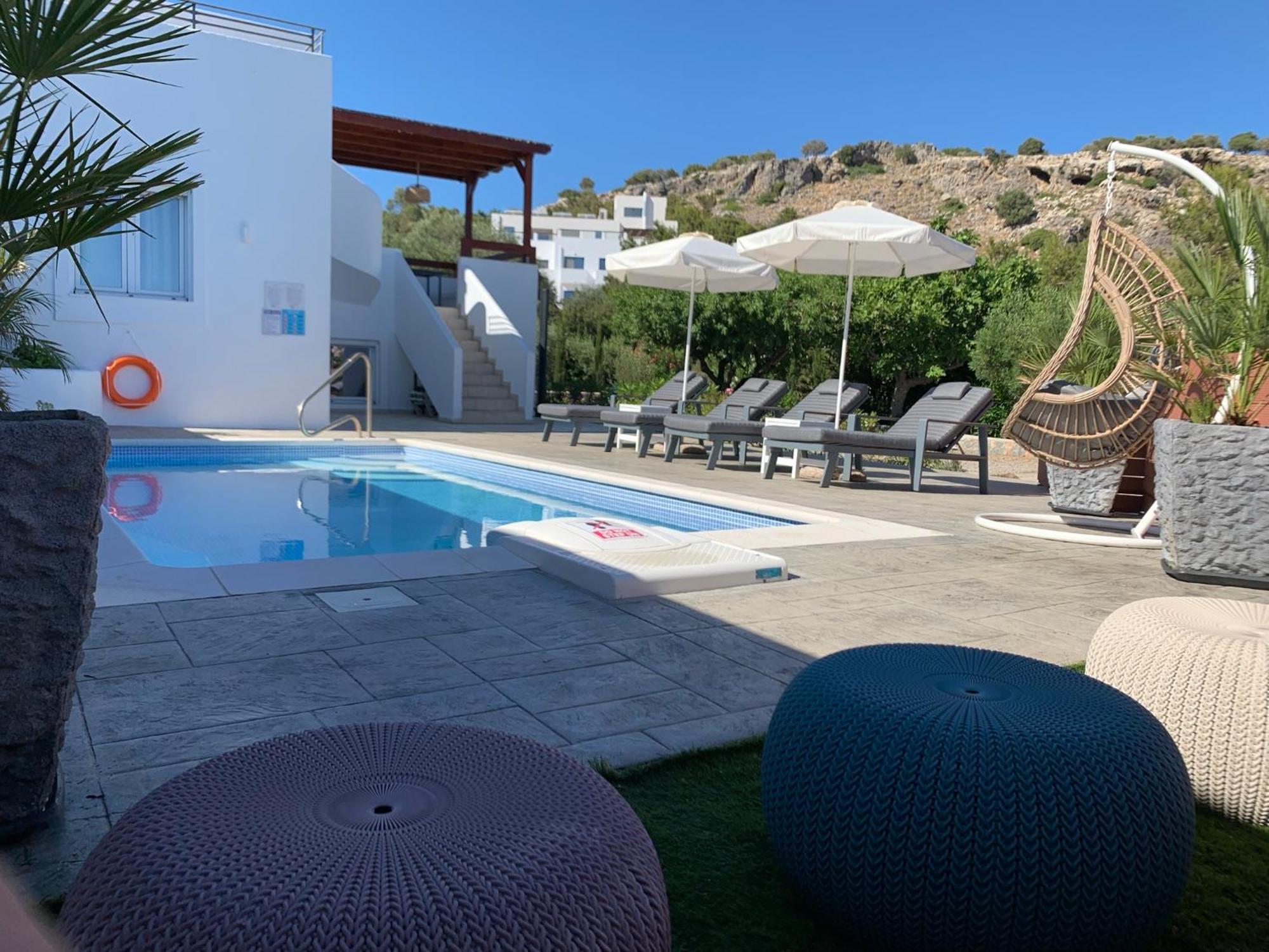 Milos Villas Complex Πεύκος Εξωτερικό φωτογραφία