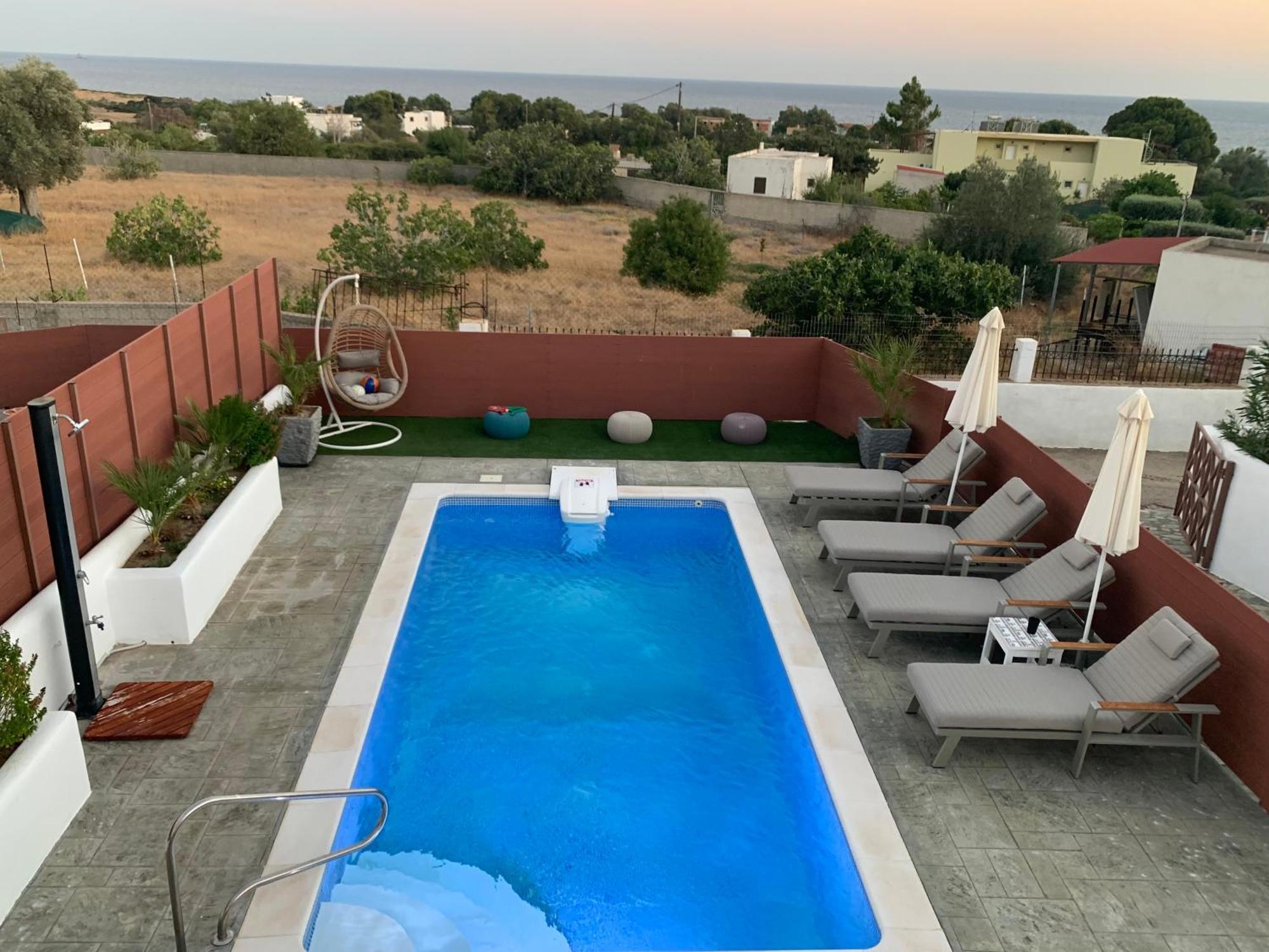 Milos Villas Complex Πεύκος Εξωτερικό φωτογραφία
