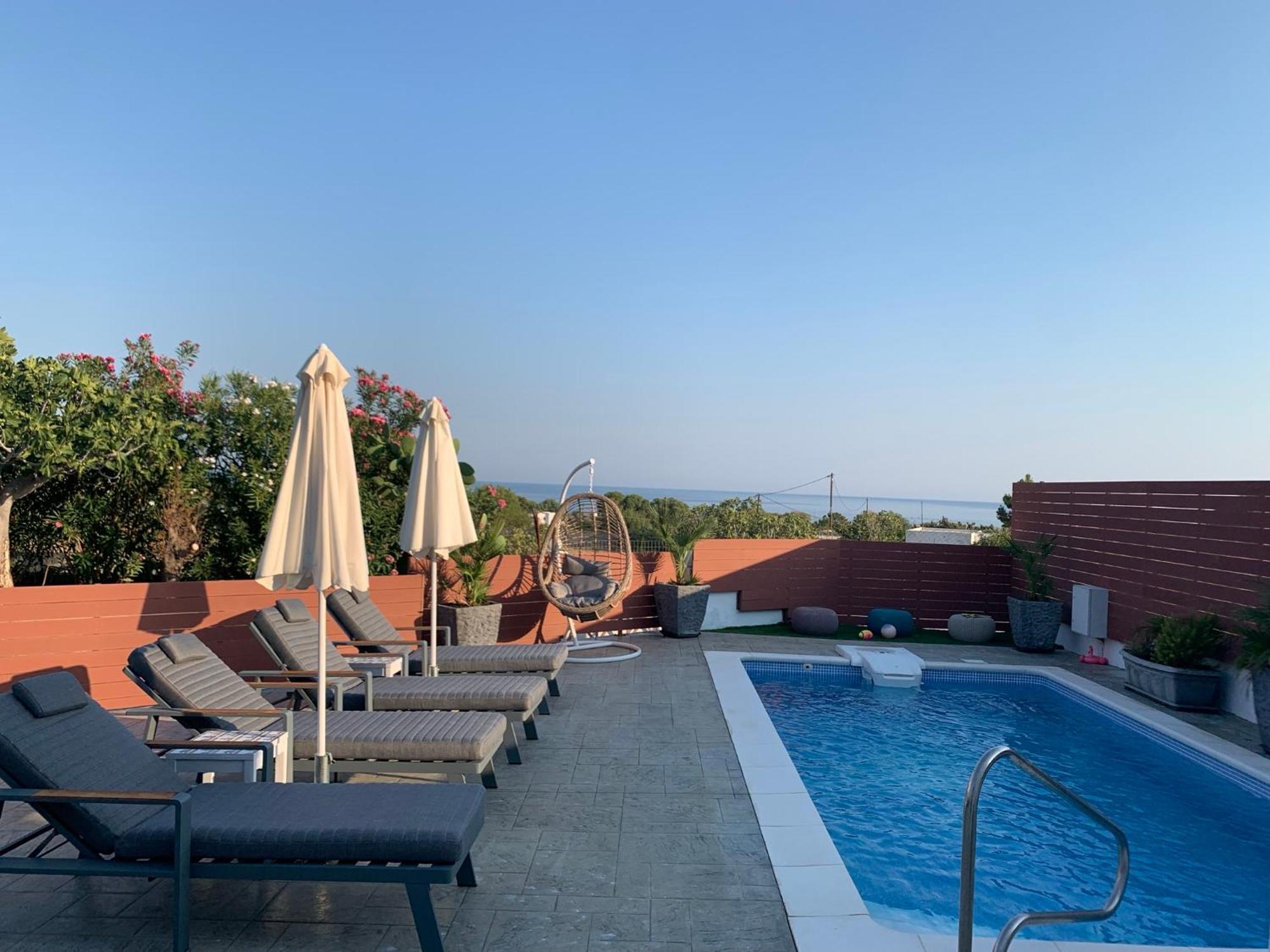 Milos Villas Complex Πεύκος Εξωτερικό φωτογραφία